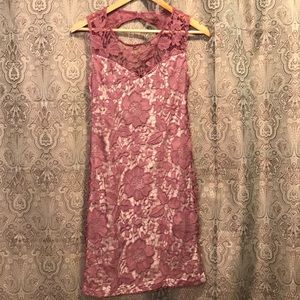 ModCloth Lilac Lace dress size M